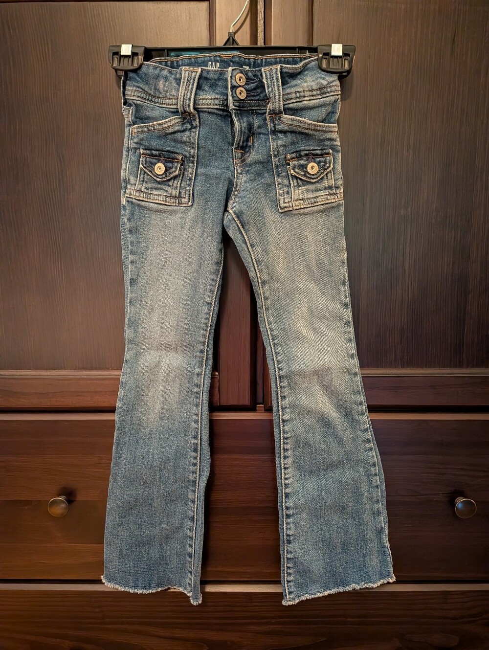 Gap Kids 7 Slim Boot Low Rise Jeans